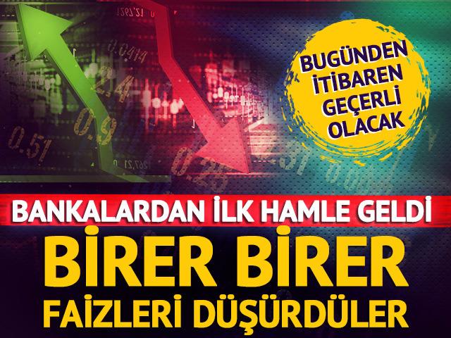 Fed faiz kararının ardından ilk hamle onlardan geldi! Dev bankalar birer birer açıkladı: Kredi faizleri düştü