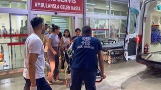 Adana'da pikabın çarptığı kişi yaralandı