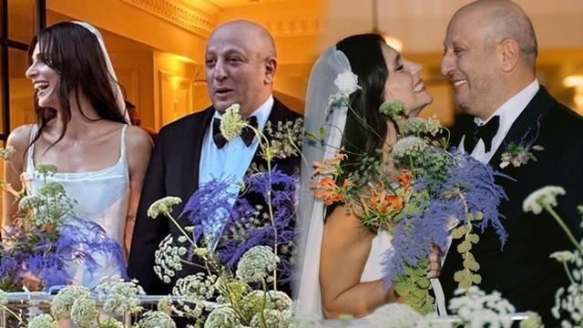 Serkan Keskin - Meriç Aral çifti evlendi! Düğün arabası dikkat çekti