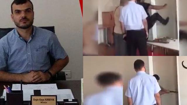Önce başı açık öğrenciler, şimdi de müdür yardımcısı! Okul müdürü çekiçle, tekmeyle kapı kırdırttı: Açığa alındı