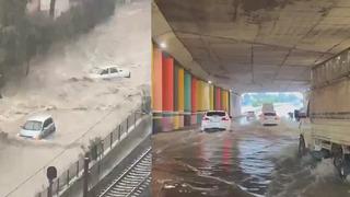 Adana'yı 'süper hücre' vurdu! Sokaklar göle döndü