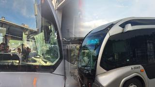 15 Temmuz Şehitler Köprüsü'nde iki metrobüs çarpıştı! Yaralılar var
