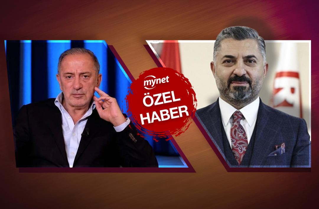 MYNET &Ouml;ZEL | RT&Uuml;K Başkanı Ebubekir Şahin'den Fatih Altaylı'ya yaylım ateşi: "Dini imanı para, kendisine s&ouml;v&uuml;lmesi hoşuna gidiyor, şizofren!"