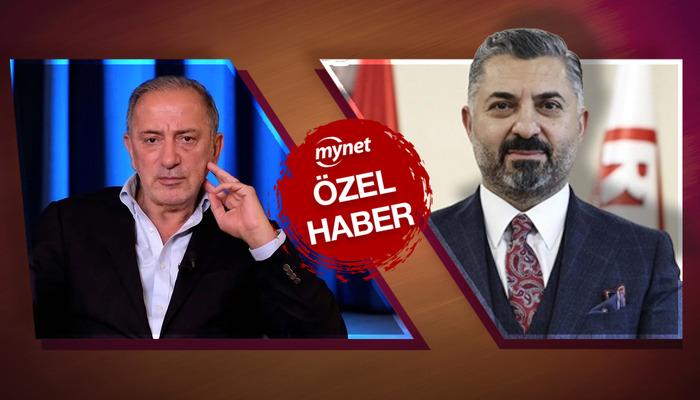 MYNET ÖZEL | RTÜK Başkanı Ebubekir Şahin'den Fatih Altaylı'ya yaylım ateşi: "Dini imanı para, kendisine sövülmesi hoşuna gidiyor, şizofren!"