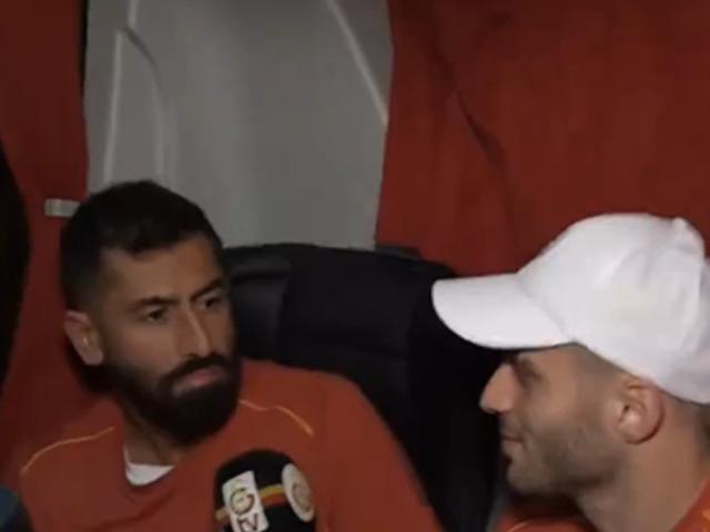 Galatasaray takım otobüsünden Fenerbahçe'ye olay gönderme! Kerem Demirbay'ın sözleri sosyal medyanın diline düştü