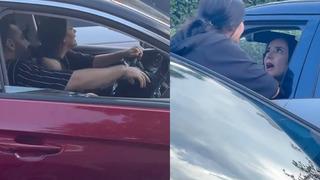 Başakşehir'deki ters yön kavgası saniye saniye kamerada!