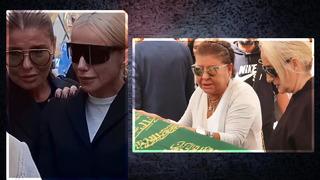 Metin Arolat'a veda! Gülşen gözyaşlarını tutamadı... Ünlüler cenazeye akın etti