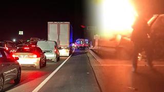 Sakarya'da korkunç kaza! Sürücü ağır yaralandı, eşi yanarak can verdi