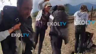 Kahramanmaraş'ta kaydedilen görüntü tepki çekti! Engelli çobanı dakikalarca darp etti: 'Ağlama, yavaş vuruyorum'