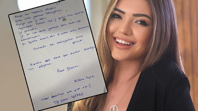 Kübrasal olarak tanınan fenomen Kübra Aykut'un intihar mektubu ortaya çıktı: Günlerdir can çekişiyordum ama kimse görmedi