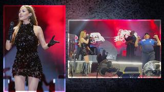 'Azıcık alttan azıcık üstten' şarkısını duyunca kendini tutamadı... Bir anda sahneye çıkıp çılgınca dans etti! Derya Uluğ konserindeki zabıta şovu gündem oldu