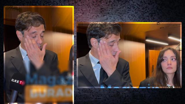 Tomris Giritlioğlu'nun cenazesinde konuşmakta zorlandı! Cansel Elçin ve eşinin zor anları