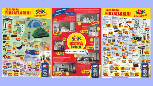 ŞOK'a kamp malzemeleri geliyor! 25 Eylül 2024 tarihli ŞOK Aktüel Ürünler Kataloğu