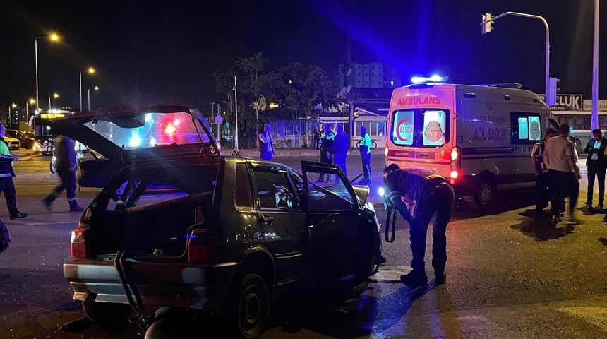 Kayseri'de zincirleme trafik kazasında 1 kişi yaralandı