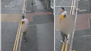 Kabus dolu anlar! Pantolonunu çıkartıp sokak sokak aramış... İki kadına tacizde bulunan sapık güvenlik kamerasına yakalandı