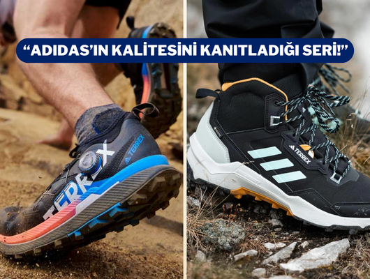 Adidas'ın Terrex serisi outdoor ayakkabılarında indirim var!