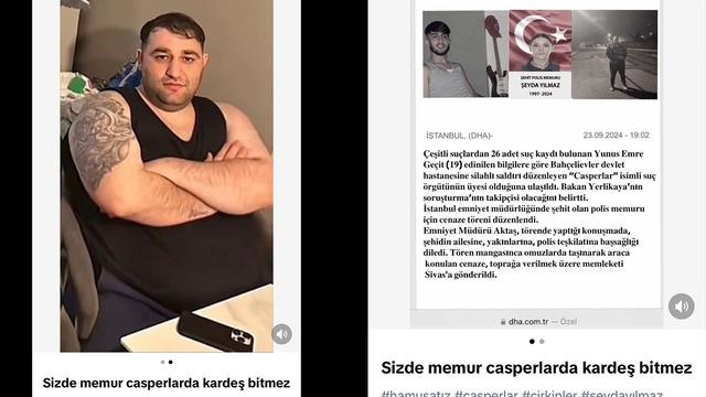 Sapık katil Yunus Emre Geçti'yi sahiplenip küstahça paylaşım yaptılar: Sizde memur casperlarda kardeş bitmez