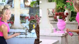 Terk edilmiş mezarları temizlediği videolarıyla gündem yarattı! Sosyal medyayı ikiye böldü: 'Büyük saygısızlık'