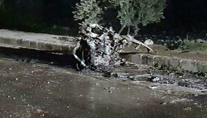 Son dakika İdlib'de askeri konvoya bombalı saldırı: 1 şehit, 2 yaralı