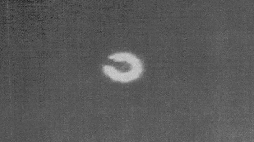 UFO’dan ilk görüntü! ABD savaş uçağı tarafından düşürüldüğü iddia edilmişti…