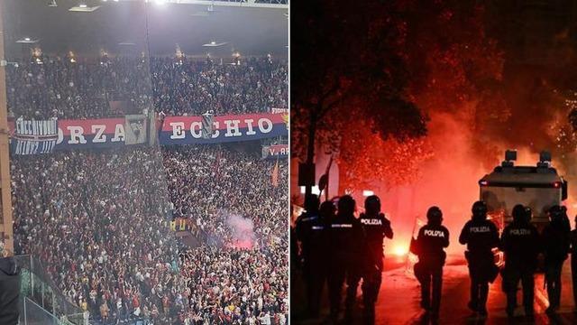 İtalya'da olaylı derbi! 15 yaralı 2 gözaltı...