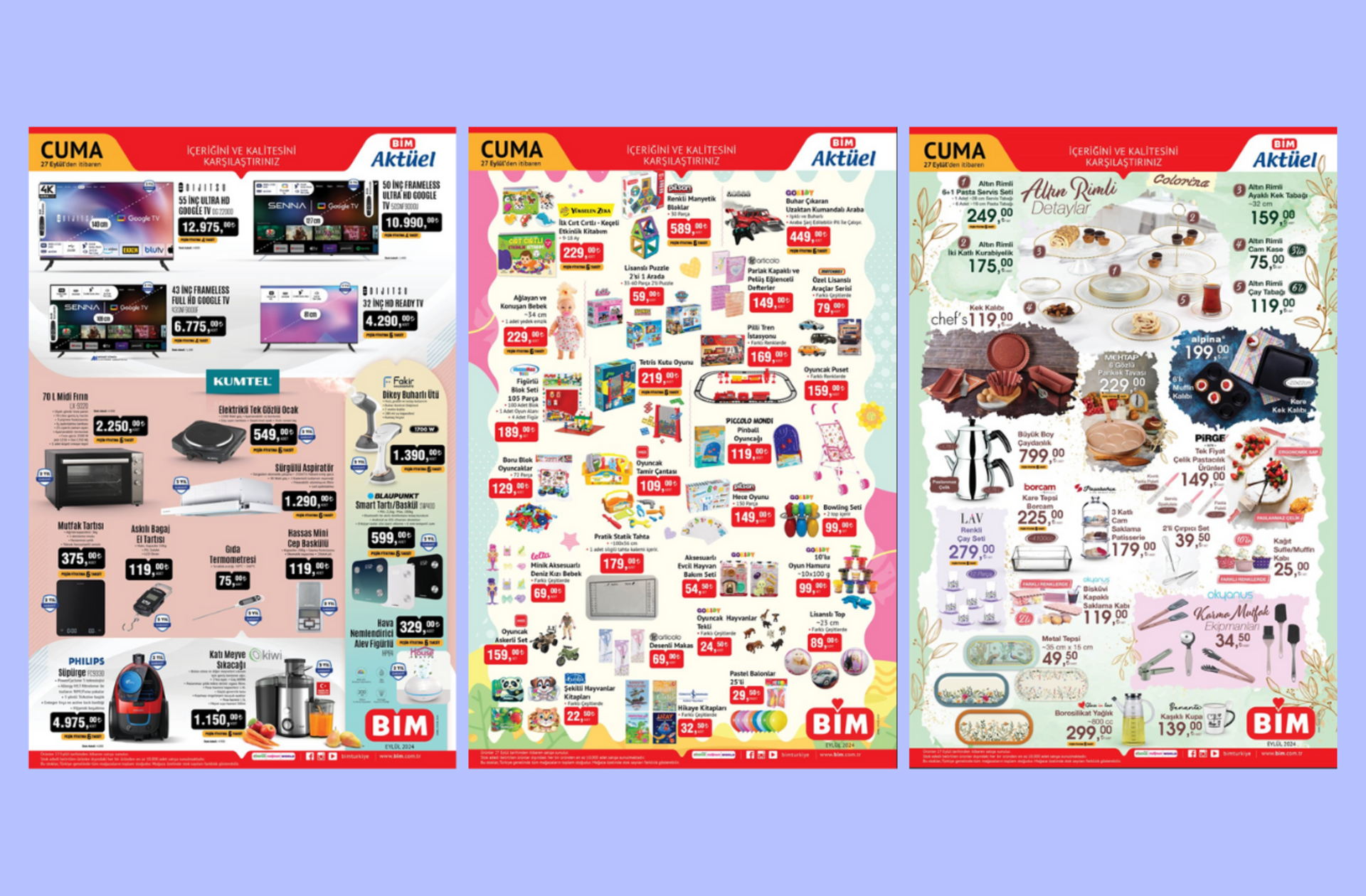 BİM'e Philips elektrikli süpürge geliyor! 27 Eylül 2024 BİM Aktüel Kataloğu burada