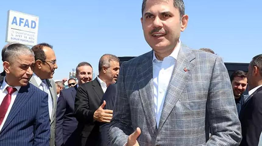 Bakan Kurum depremden etkilenen Hatay'da toplu konutları inceledi!