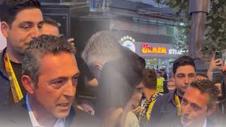 Ali Koç'un taraftarla arasında yaşanan ilginç diyalog gündem oldu! ''Yapacağım merak etme...''
