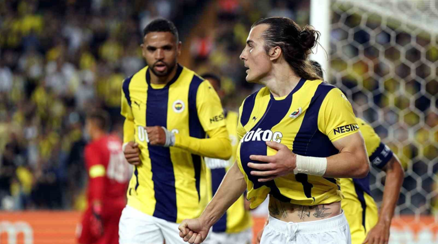 Fenerbahçe'de Çağlar Söyüncü: "Taraftara moral vermek istedik"
