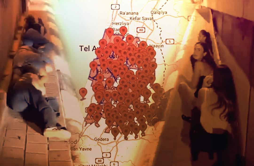 Saat 00.40'ta t&uuml;m İsrailliler kendilerini yere attı! Siren sesleri susmadı, f&uuml;zeler ise ne L&uuml;bnan'dan ne de Gazze'den ateşlendi