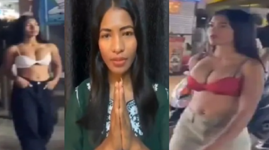 Sokak sokak gezince halkın tepkisini çekti! Protesto savunması yeterli olmadı: Bazı erkekler gözlerini kapattı