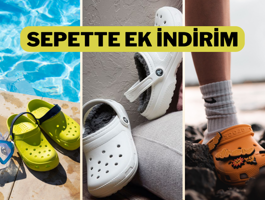 Crocs ile rahatlığa adım atma zamanı! Yediden yetmişe herkesin favorisi...