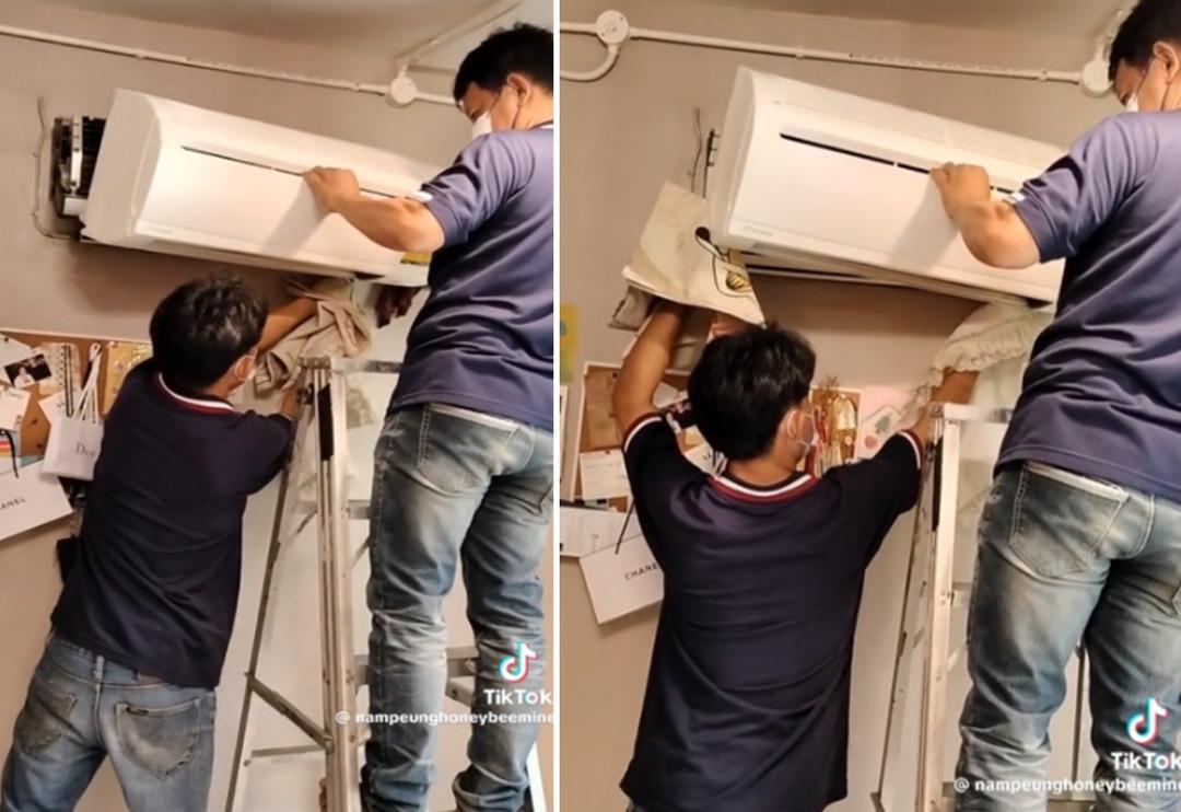 G&uuml;nlerdir klimasından ses geliyordu! Yatak odasının klimasında 7 tane yılan buldu.... "Bu nasıl olabilir?"