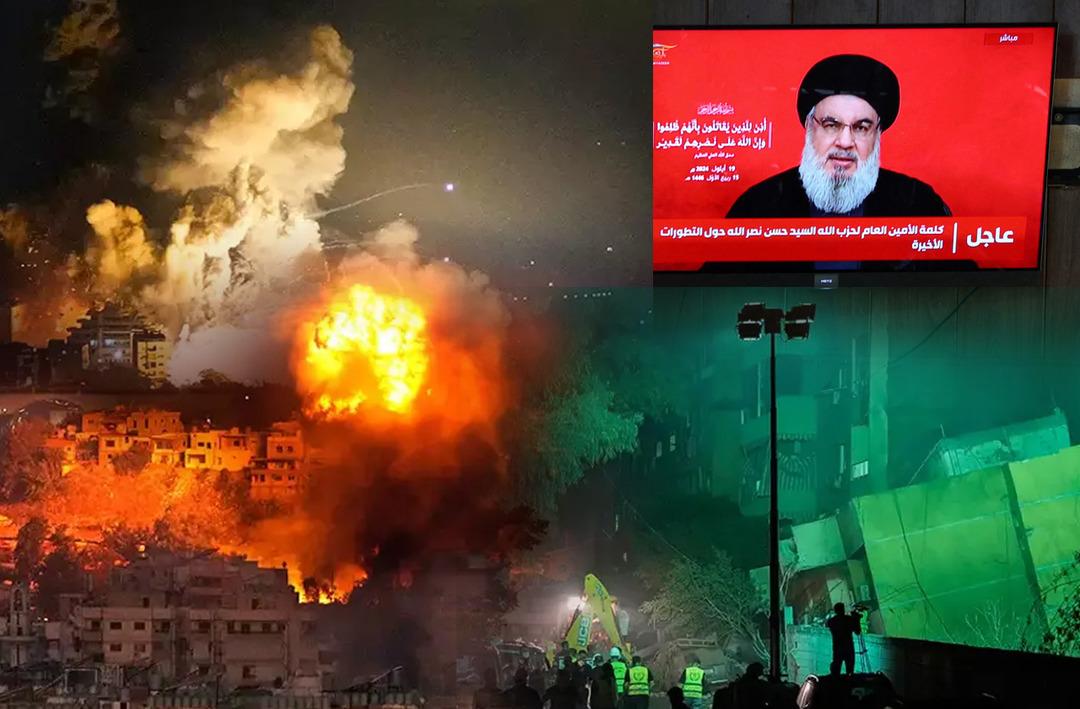 Hizbullah'ın yeraltındaki kalesi vurulmuştu! İsrail ordusundan a&ccedil;ıklama: Hasan Nasrallah &ouml;ld&uuml;r&uuml;ld&uuml;!