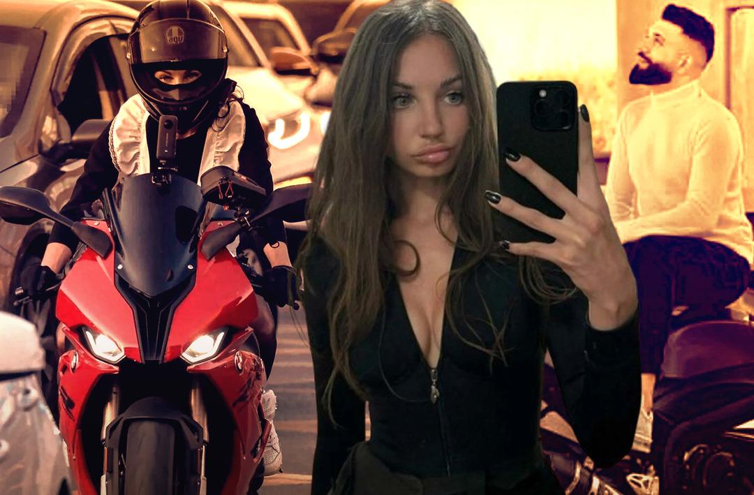 Muğla'da hayatını kaybetmişti! Rus fenomen Tatiana Ozolina'nın &ouml;ld&uuml;ğ&uuml; motosiklet kazasında ger&ccedil;ek kamera g&ouml;r&uuml;nt&uuml;lerinde ortaya &ccedil;ıktı