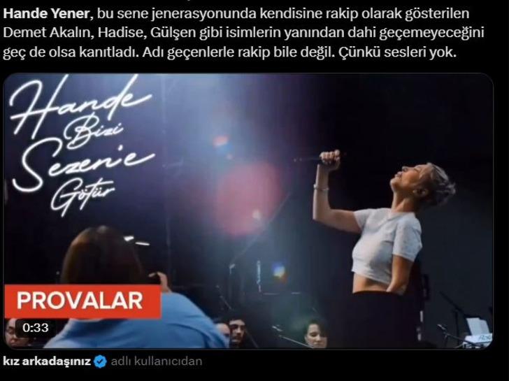Hande Yener Sezen Aksu şarkıları söyledi! Sosyal medya yıkıldı: Gerçekten müthiş  G2