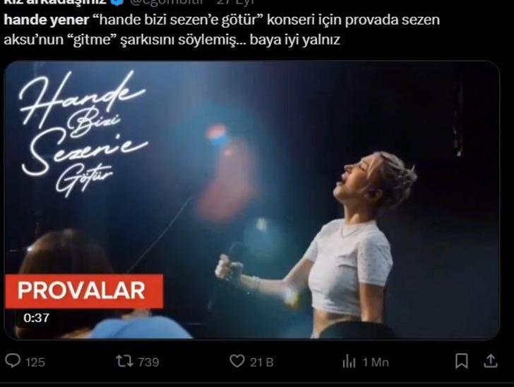 Hande Yener Sezen Aksu şarkıları söyledi! Sosyal medya yıkıldı: Gerçekten müthiş  G3