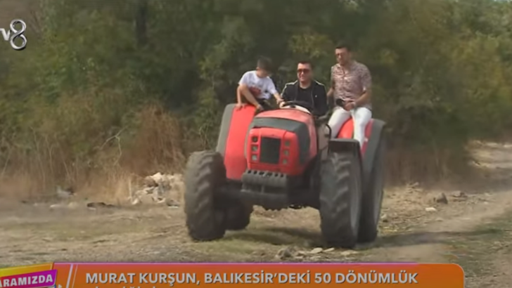 Murat Kurşun Balıkesir'deki 50 dönümlük çiftliği... Ne bulsa ekiyor, yok yok... G1