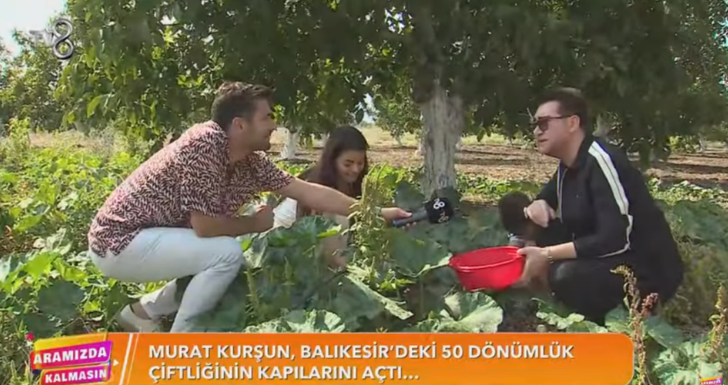 Murat Kurşun Balıkesir'deki 50 dönümlük çiftliği... Ne bulsa ekiyor, yok yok... G5