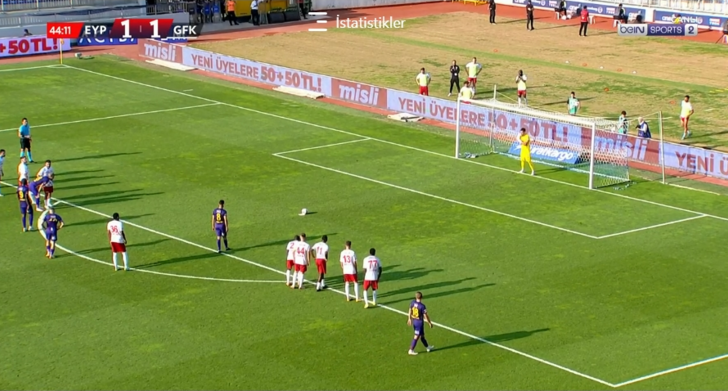 Gaziantep FK kalecisi Eyüspor maçında 1 dakikada içinde 2 penaltı kurtarıp inanılmazı başardı! G1