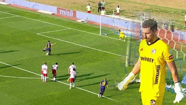Gaziantep FK kalecisi Eyüspor maçında 1 dakikada içinde 2 penaltı kurtarıp inanılmazı başardı!