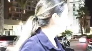 Beyrut'taki son durumu anlatan Fulya Öztürk'e müdahale edildi!