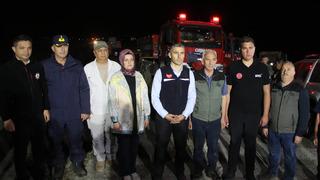 Uşak'ta dün başlayan orman yangını kontrol altına alındı