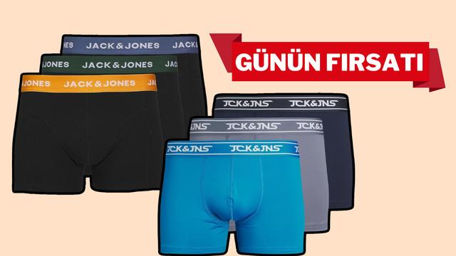 Günün Fırsatları'na özel Jack&Jones boxerlarda büyük indirim