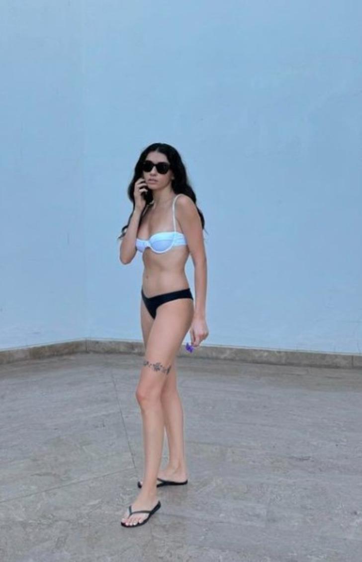 İnci Taneleri'nin Dilber'i tatile doymadı! Hazar Ergüçlü bikinili pozlarıyla bakana bir daha baktırdı G3