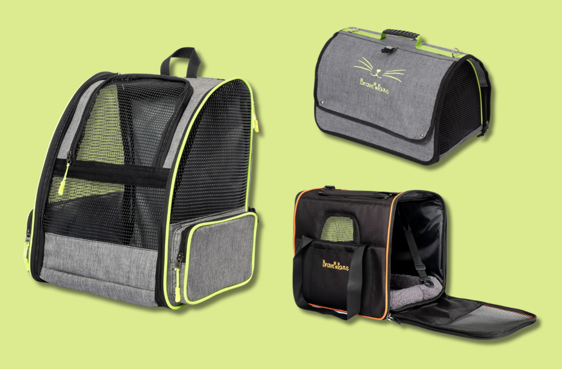 Evcil hayvanınız güvende ve yanınızda olsun! Kedi ve köpek taşıma çantaları indirimde