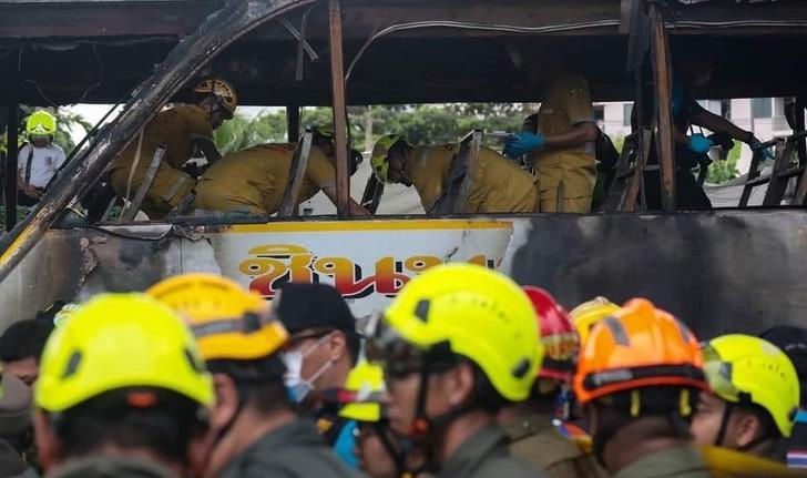 Anakolu öğrencilerini taşıyordu! Tayland'daki okul gezisi trajediye dönüştü: Yanarak hayatlarını kaybettiler G2