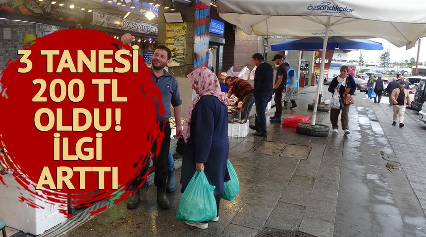 3 tanesi 200 TL oldu! Talep arttı 'Havalar serinleyince satışlar yükseliyor'