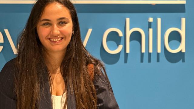 18 yaşındaki Ekin Akman UNICEF İş Danışma Kurulu'nun en genç ismi oldu