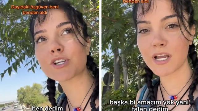 Tek başına dünyayı gezen Ayşe Kocalar otostop çektiği kamyoncu tarafında taciz edildi: 'Aşk istemez misiniz?'